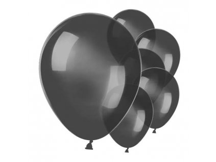 Latexové balónky černé 28 cm