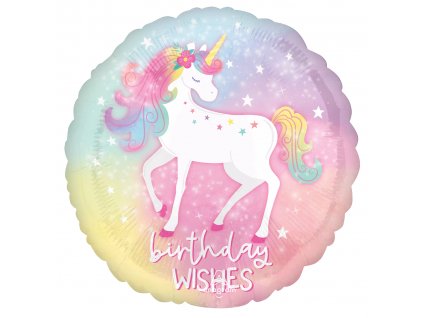 Enchanted Unicorn Birthday Foil balloons