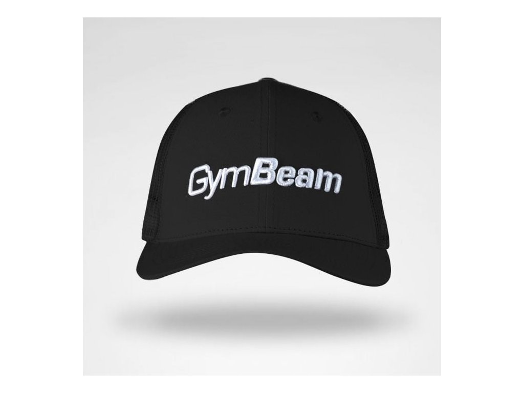 Kšiltovka Mesh Panel Cap Black - GymBeam