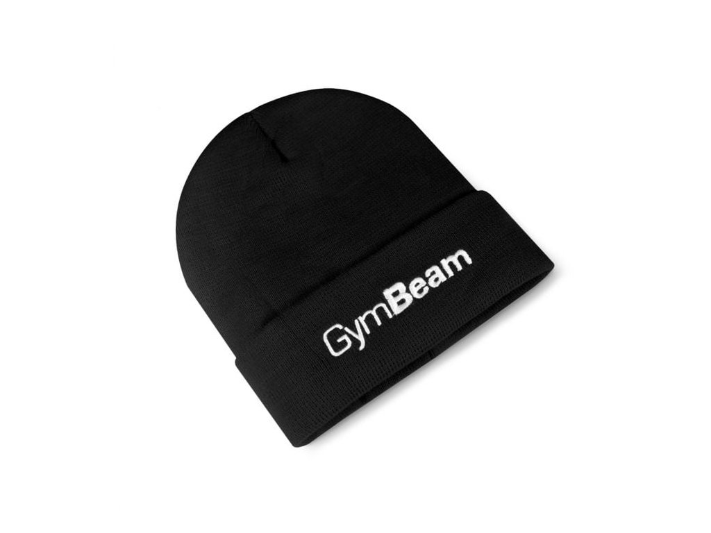 Zimní čepice Beanie Black - GymBeam
