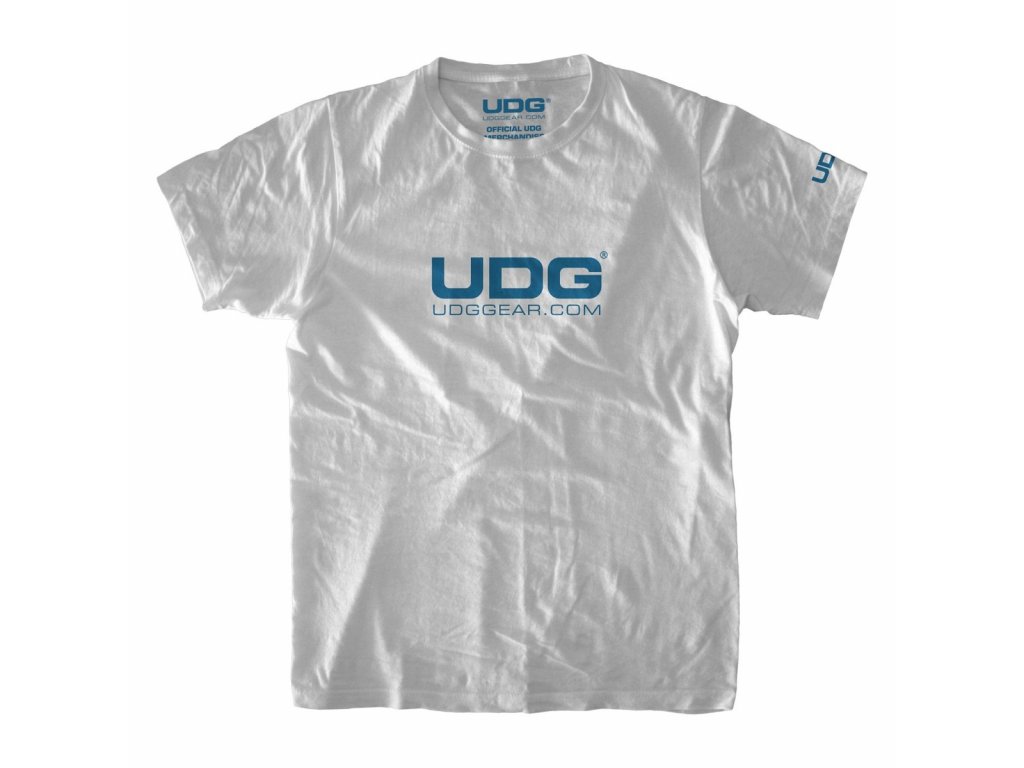 UDG Gear T-Shirt Logo White/Blue XL