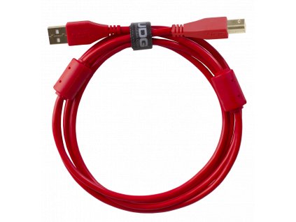 UDG Gear Ultimate Audio Cable USB 2.0 A-B Red Straight 1m