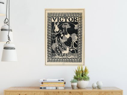 Přemístitelný plakát Victor Bicycles