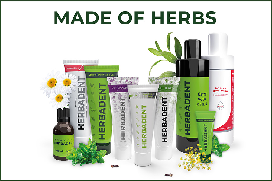 HERBADENT Made of herbs