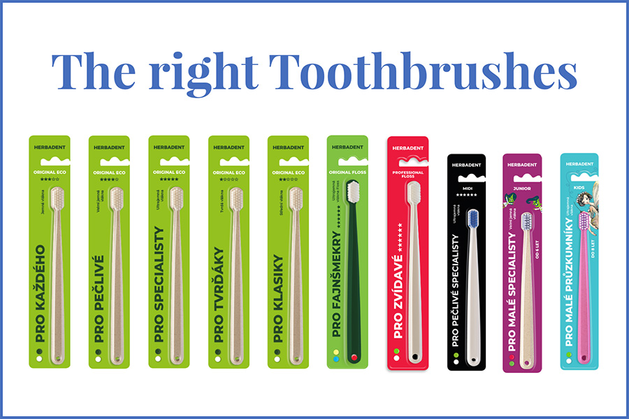 The right toothbrushes