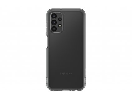 Samsung Poloprůhledný zadní kryt Galaxy A13 černý (EF-QA135TBEGWW)