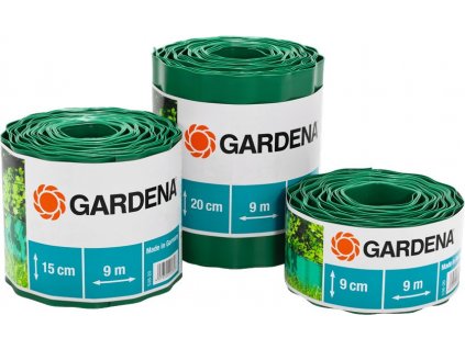 Gardena 0540-20 obruba trávníku, 20 cm výška / 9 m délka (0540-20)