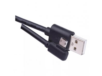 Rychlonabíjecí/datový kabel USB-A 2.0 / microUSB 2.0, Quick Charge, 1m, černý (SM7005BL)