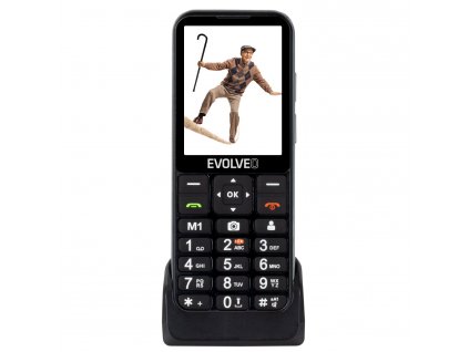 EVOLVEO EasyPhone LT černá (EP-880-LTB)
