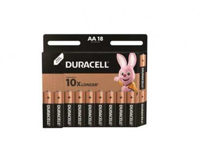 Duracell Basic alkalická baterie 18 ks (AA) (42306)