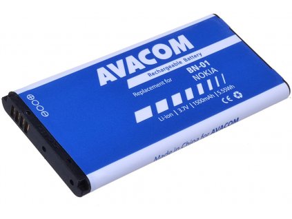 AVACOM Baterie do mobilu Nokia X Android Li-Ion 3,7V 1500mAh (náhrada BN-01) (GSNO-BN01-S1500)