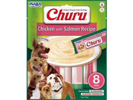 Churu Dog Chicken with Salmon 8x20g (8859387701138)