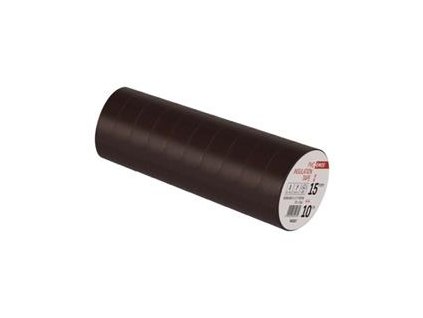 Izolační páska PVC 15mm / 10m hnědá (F61517)