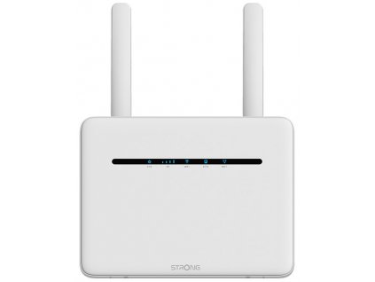 STRONG 4G+ LTE router 1200/ Wi-Fi standard 802.11a/b/g/n/ac/ 1200 Mbit/s/ 2,4GHz a 5GHz/ 4x LAN/ 1x SIM/ bílý (4G+ROUTER1200)