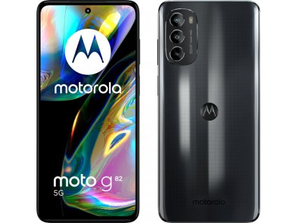 Motorola Moto G82 5G 6+128GB, Meteorite Grey (PAUA0016PL)