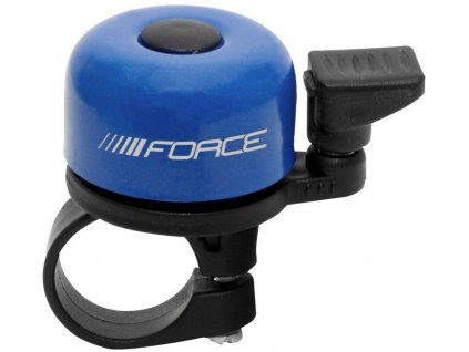 zvonek Force Mini Fe/plast 22,2mm paličkový, modrý (23058)