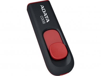 ADATA C008 Classic 64GB černý/červený (AC008-64G-RKD)