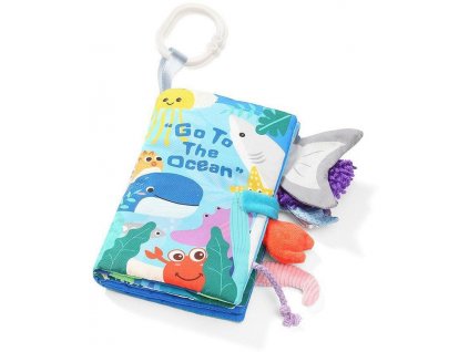 Baby Ono Dětská senzorická knížka Go to the ocean (5901435412824)