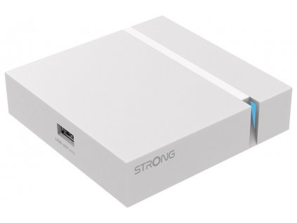STRONG android box SRT LEAP-S3+/ 4K UHD/ H.265/HEVC/ NETFLIX/ O2 TV/ HBO Max/ HDMI/ USB/ LAN/ Wi-Fi/ Android TV 11 (LEAP-S3+)