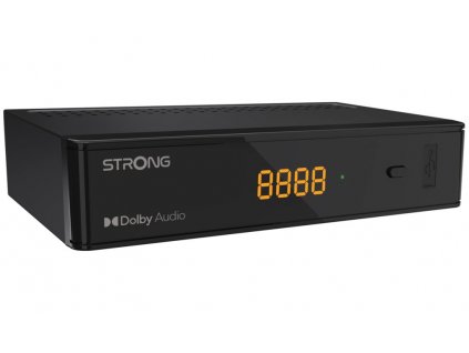 STRONG DVB-S/S2 set-top-box SRT 7030/ s displejem/ Full HD/ EPG/ USB/ HDMI/ SCART/ SAT IN/ S/PDIF/ černý (SRT7030)