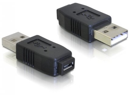Delock redukce microUSB samice na USB-A samec (65029) (65029)