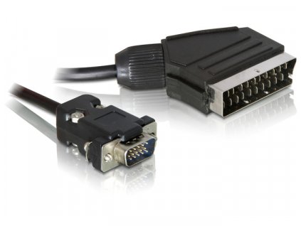 Delock kabel 2m ze SCART na VGA (65028) (65028)