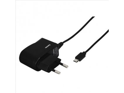 Hama síťová nabíječka s kabelem, micro USB, 5V/1A (173670)