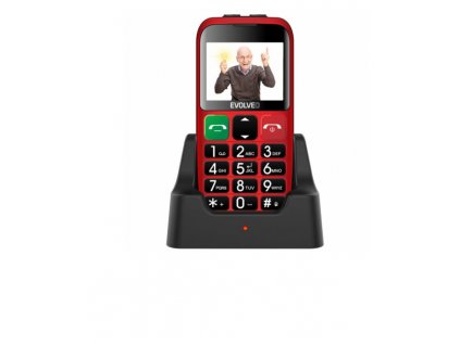 EVOLVEO EasyPhone EB červený (EP-850-EBR)