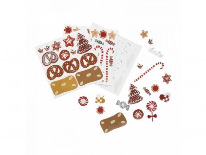 150534 decor set gingerbread house primary