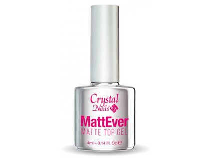 Crystal Nails Matt Top Gel - Mattever