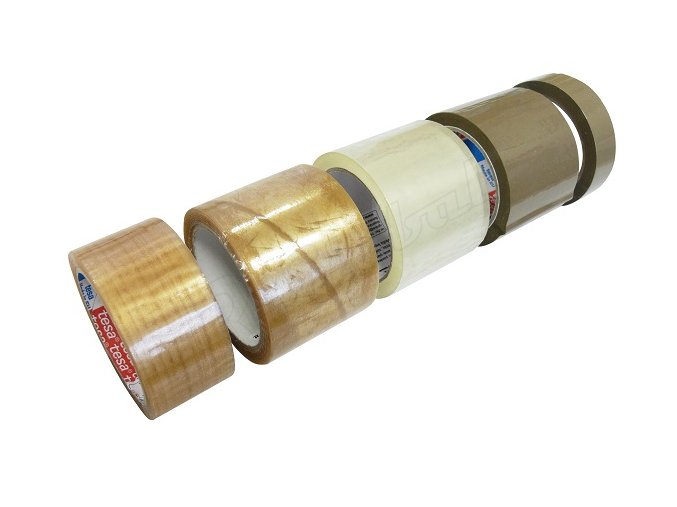 Široké  lepiace PP pásky TESA š. 75 mm