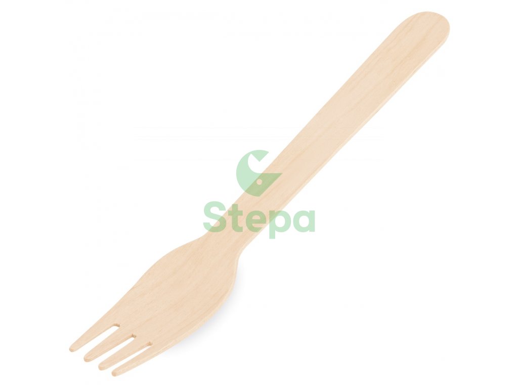Vidlička dřevěná 16cm (100ks/balení)