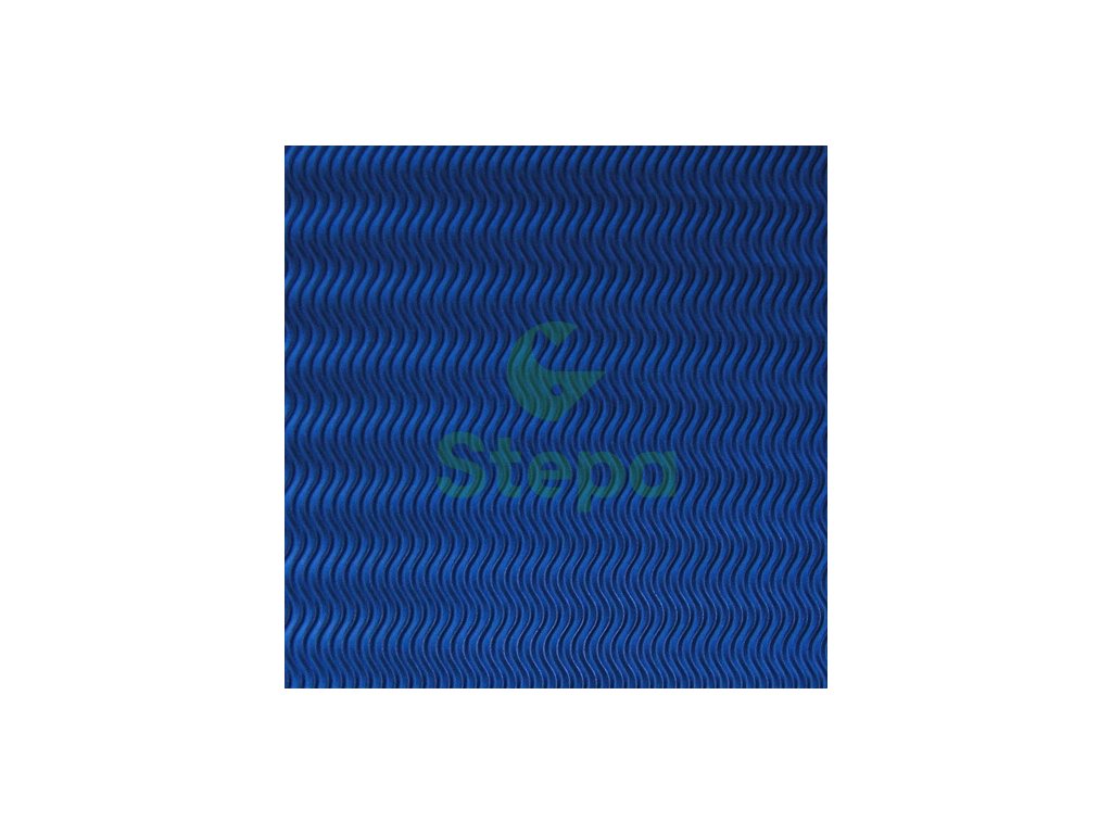 26728 lepenka w welle 50x70cm zvlnena modra