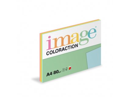 Papír barevný  A4/100/80g  reflexní mix  NEON 5x20 listů    C