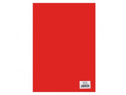 Hedvábný papír 20g 50x70cm - červený     26listů/bal