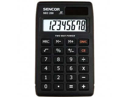 Kalkulačka kapesní SENCOR SEC 250/8 míst