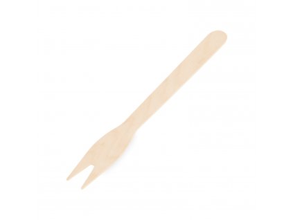 Vidlička svačinová dřevěná 12cm [500 ks]