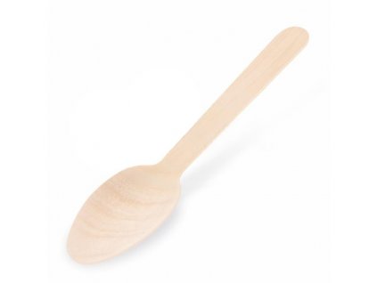 Lžíce dřevěná 16cm `XL` [100 ks]