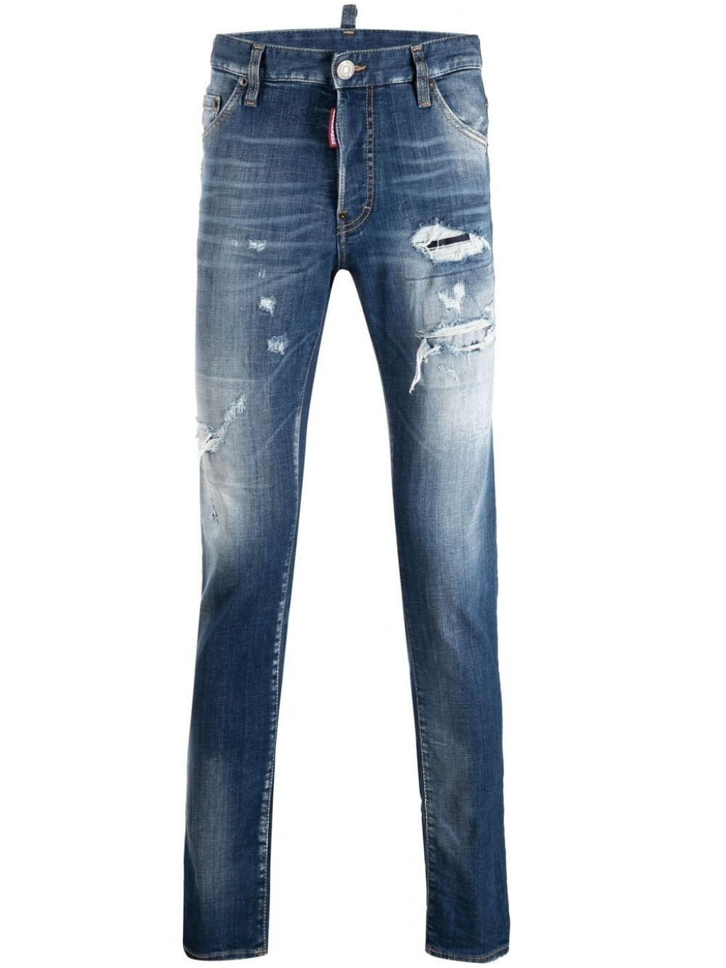 dsquared2 distressed blue rifle (1)