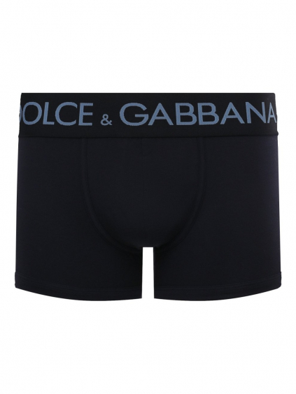 dolce gabbana logo black boxerky (1)