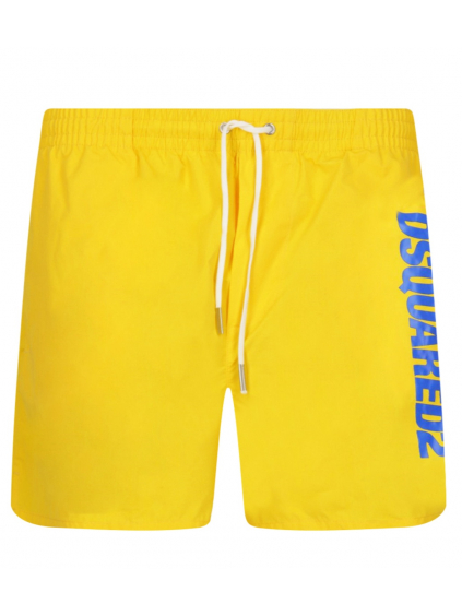 Produkt DSQUARED2 Logo Yellow plavky (3)
