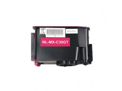 Tonerová kazeta - SHARP MX-C30GTM - magenta - kompatibilní