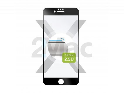 Ochranné tvrzené sklo FIXED Full-Cover pro Apple iPhone 7/8/SE (2020/2022), lepení přes celý displej, černé