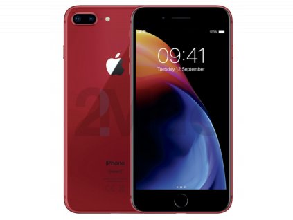 Apple iPhone 8 PLUS 64GB - Červená (Velmi dobrý)