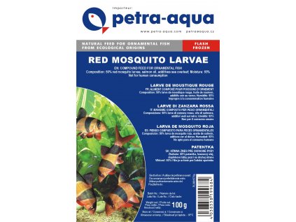 Red Mosquito Larvae 100g