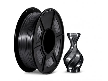 Filament ECONOMY SILK PLA+ černá 1 kg