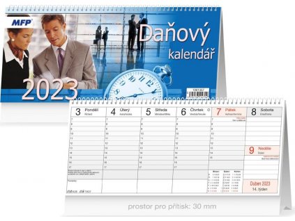kalendář 2023 stolní Daňový 1061357