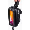 WILDMAN Bicycle bag MS66 Phone Anti-glare Phone Mount Bag Cycling Top Tube Frame Bag, Waterproof 1L Black