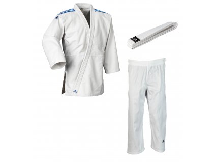 adidas Judo Gi Club J350 white blue 01 2