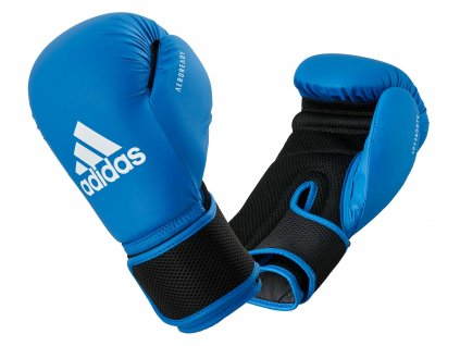 Adidas Hybrid boxerské rukavice modré